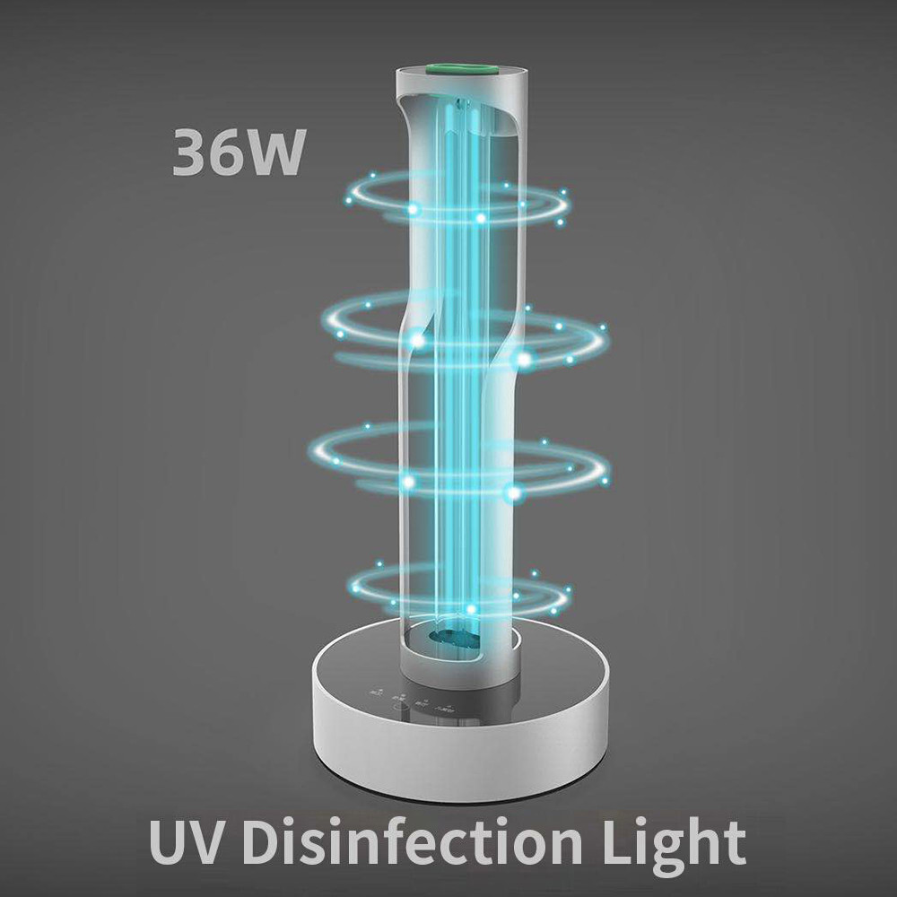 MESUN 360 Degree UV Germicidal Disinfection Lamp Aluminum Alloy
